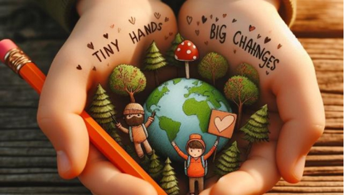 Tiny Hands, Big Changes/Küçük Eller, Büyük Değişim Uluslararası eTwinning Projemize Başlıyoruz..